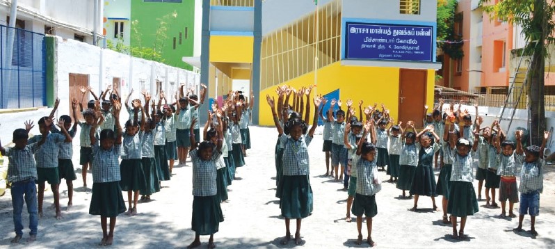 SEVAI – Trichy manages 90 years old Raja Aided Primary School